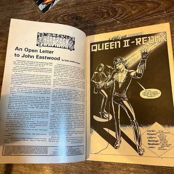 LOT of 9 Rock N Roll Comics NIRVANA QUEEN SEX Pistols - Picture 10 of 11